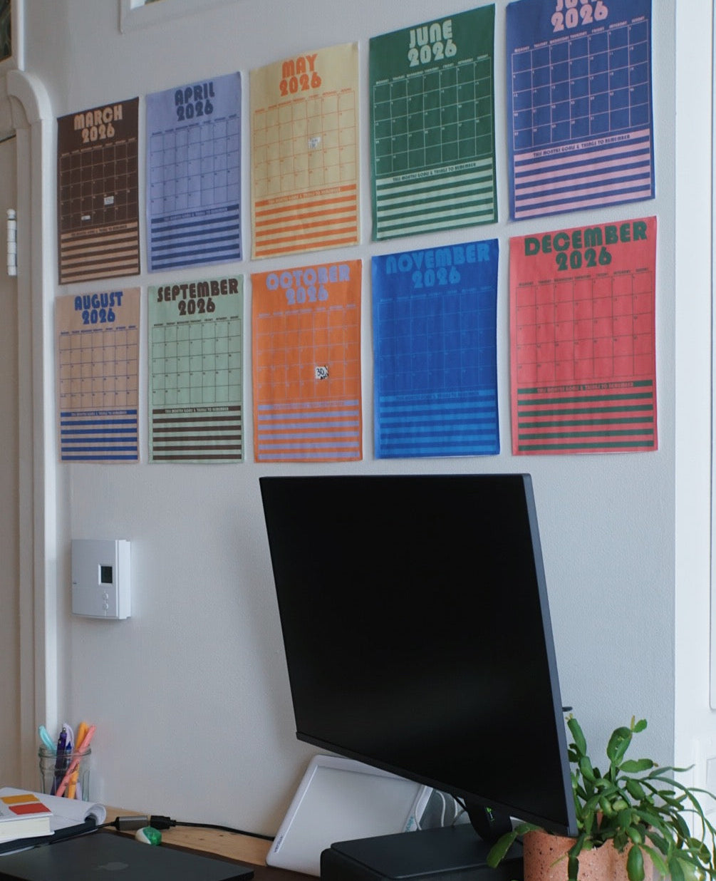 calendrier rétro 2026