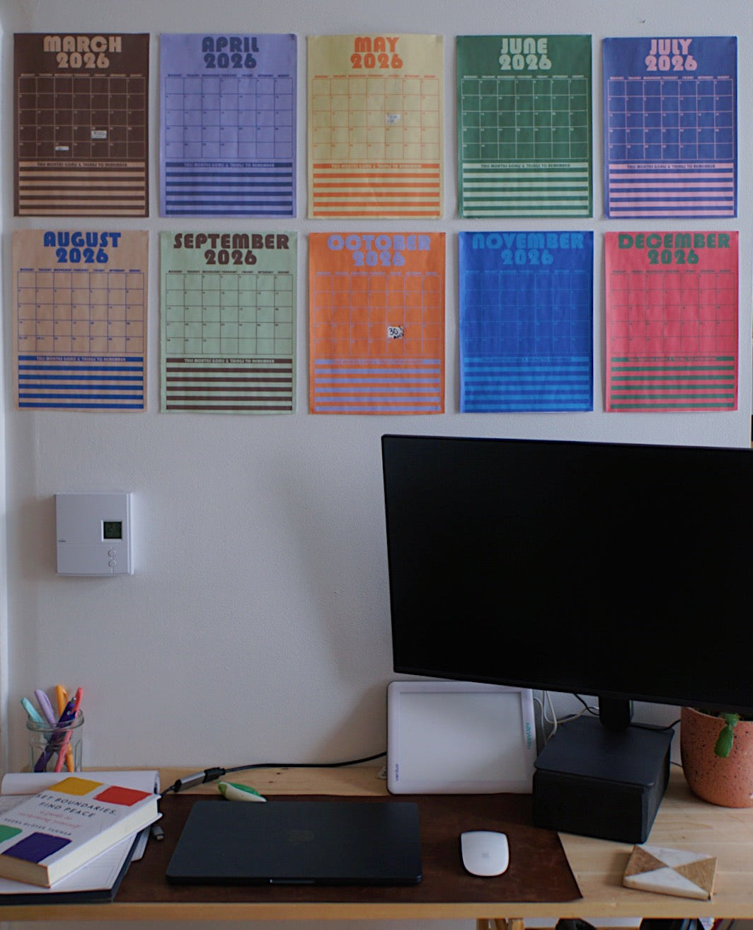 calendrier rétro 2026